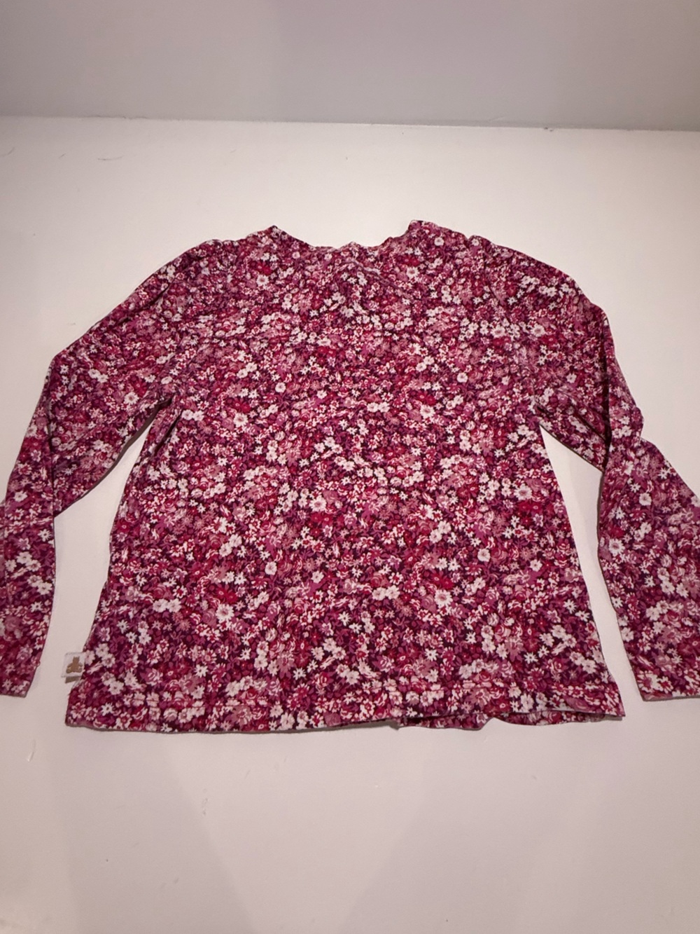 Gap 5T Girls Pink Top Bundle | Floral, Cookie Monster & Knit Cardigan - Picture 8 of 12